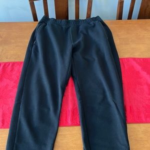Black large Uniqlo mens sweatpants
